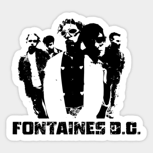 Fontaines DC Fan Art Sticker